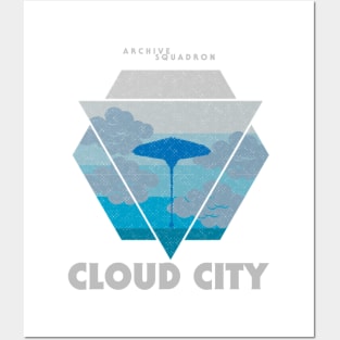 Sky Guy Cloud City Posters and Art